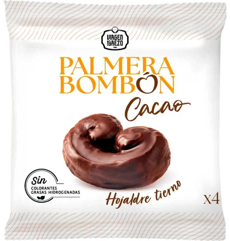 Paquete de Palmera Bombón de cacao
